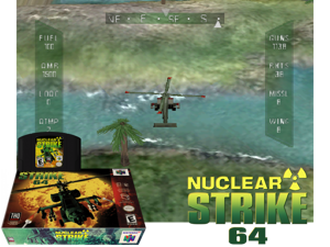 Nuclear Strike 64 (USA) Cover